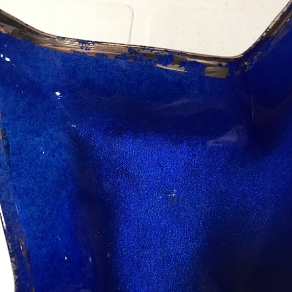 Blue Star of David Shaped decorative serving plates 2 pc - Picture 3 of 3